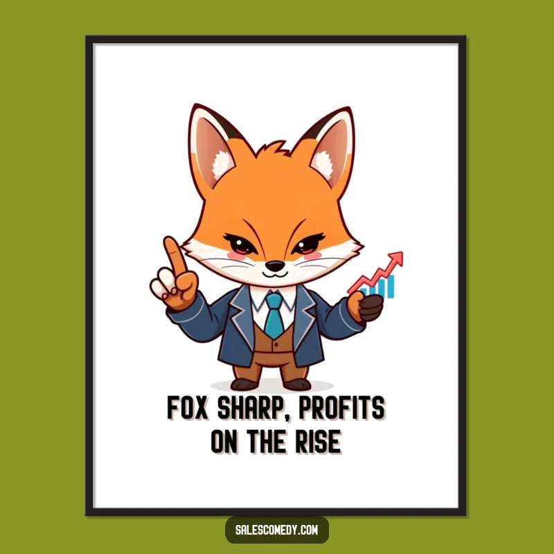 Free Printable Fox Success Wall Art: Funny Downloadable Decor for Your Office